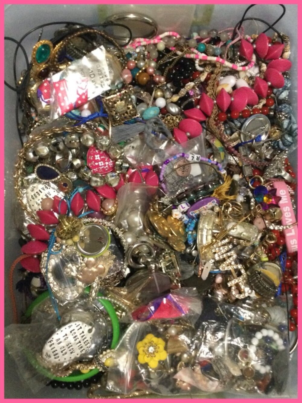 Crafting Jewelry Lot, 5 lbs
